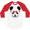 cool panda 3/4 Sleeve Shirt