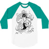 japanese dragon 3/4 Sleeve Shirt