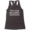 you read my Racerback Tank