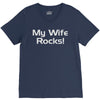 my wife rocks V-Neck Tee