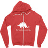 grandpa dinosaur Zipper Hoodie