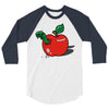 apple burster 3/4 Sleeve Shirt
