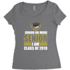 i'm a senior Women's Triblend Scoop T-shirt