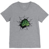 Hulk Fist V-Neck Tee