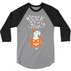 trick or treat 3/4 Sleeve Shirt
