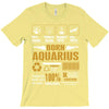 Born Arquarius Multitasking Problem Solving Tees T-Shirt