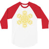sacred geometry kabbalah tree of life 3/4 Sleeve Shirt