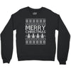 ugly merry christmas Crewneck Sweatshirt