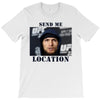 send me location khabib T-Shirt