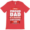 proud dad son T-Shirt