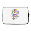flying rainbow skull island Laptop sleeve