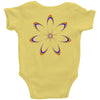 rainbow flower Baby Onesie