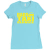 dads taxi Ladies Fitted T-Shirt