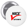 LET'S DO IT Pin-back button