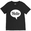 hello V-Neck Tee