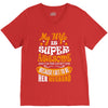 My Wife Is Super Awesome Her Husband V-Neck Tee