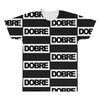 Dobre Black/White All Over Men's T-shirt