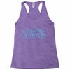 gaming goddess you may bow before me Racerback Tank