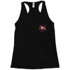 floral sagittarius pocket Racerback Tank