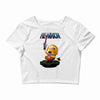 funny he minion, ideal gift or birthday present. Crop Top