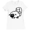 sheep shgger Ladies Fitted T-Shirt