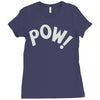 pow as worn Ladies Fitted T-Shirt