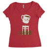 flood Women's Triblend Scoop T-shirt