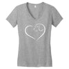 i love beagle Women's V-Neck T-Shirt