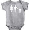 bla bla bla  fun shirt herrentag kult Baby Onesie