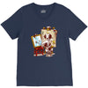 triple beagle portrait V-Neck Tee