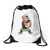 go vegan 5 Drawstring Bags