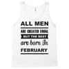 all men are created equal february Tank Top