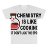 chemistry is like cooking All Over Men's T-shirt