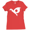 uomo hurricane polymar polimar cartoon&amp;fumetti Ladies Fitted T-Shirt