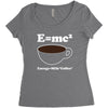 M=Mc2 Energy=Milk X Coffee Women's Triblend Scoop T-shirt