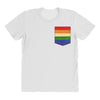 LGBT Pocket Rainbow Colors All Over Women's T-shirt