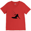 kitesurfing V-Neck Tee