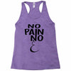 no pain Racerback Tank
