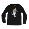 narwhal donuts cute unicorn sweet cool awesome Long Sleeve Shirts