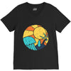 beach vibes V-Neck Tee