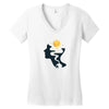 Night Think Women's V-Neck T-Shirt
