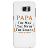 papa the man the myth the legend Samsung Galaxy S7 Edge Case