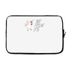 not feelin' it Laptop sleeve