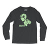 alien believe space sci fi ufo nerd Long Sleeve Shirts