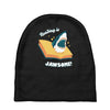 reading is jawsome Baby Beanies