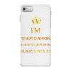 team damon salvatore iPhone 7 Case
