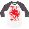 mother of cat new 3/4 Sleeve Shirt