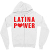latina power with heart Zipper Hoodie