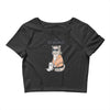the big meowski Crop Top