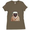 Vesikalik maymun Ladies Fitted T-Shirt